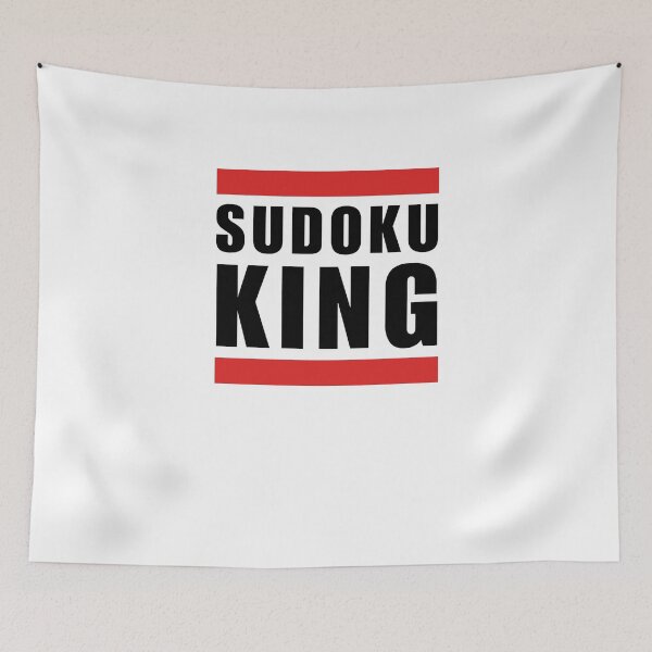 Item preview, Sudoku King funny Sudoku saying humor designed and sold by snowry.