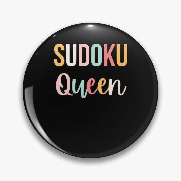 Item preview, Cute Sudoku Queen funny Sudoku humor designed and sold by snowry.