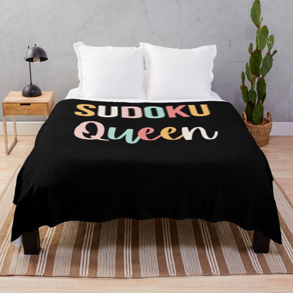 Item preview, Cute Sudoku Queen funny Sudoku humor designed and sold by snowry.