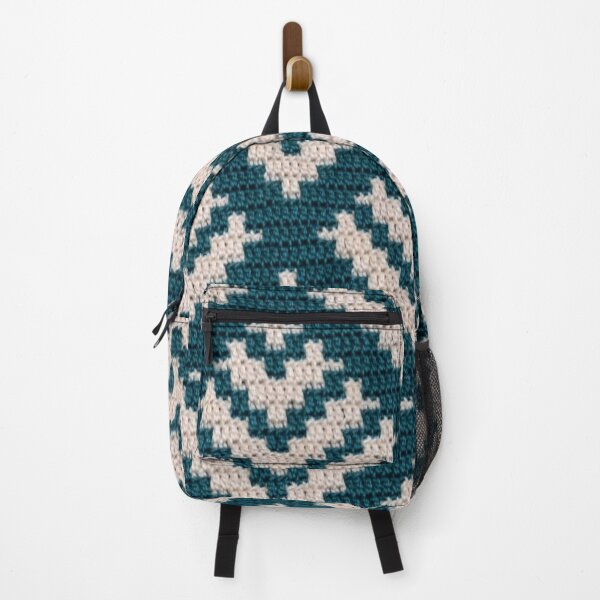Item preview, Crochet Ethnic Design Fir Tree Teal designed and sold by Lelijo.