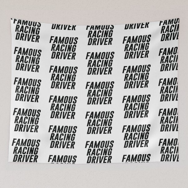 Item preview, Famous Racing Driver designed and sold by the-craft-shop.