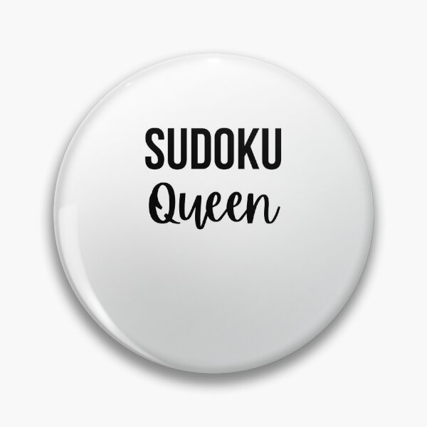 Item preview, Cute Sudoku Queen funny Sudoku humor joke designed and sold by snowry.
