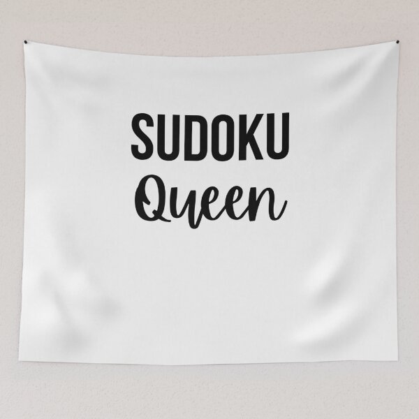 Item preview, Cute Sudoku Queen funny Sudoku humor joke designed and sold by snowry.