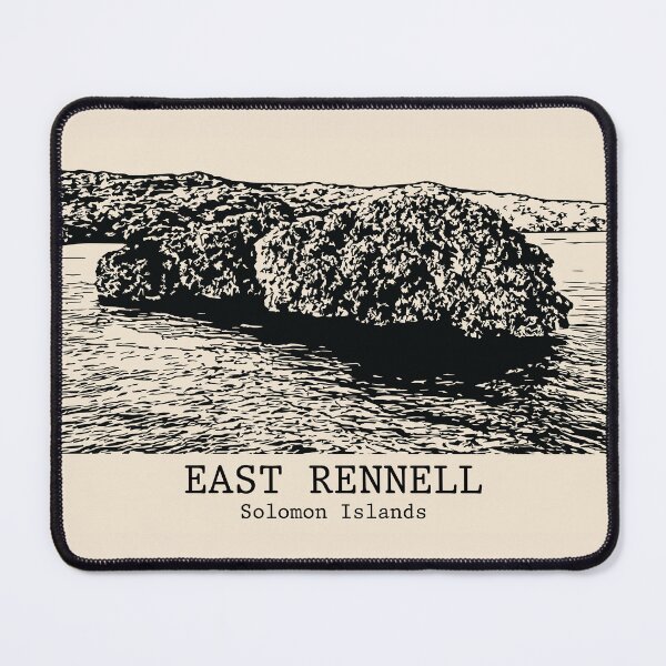 Item preview, East Rennell - Solomon Islands designed and sold by Lakeric Cityscapes.