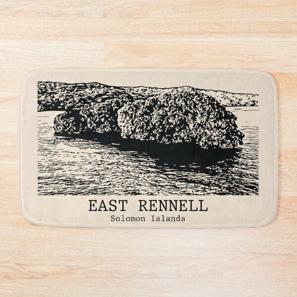 Item preview, East Rennell - Solomon Islands designed and sold by Lakeric Cityscapes.