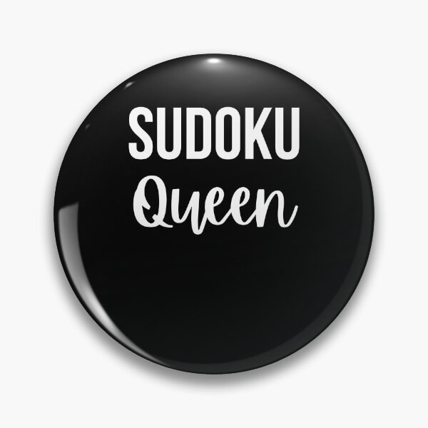 Item preview, Sudoku Queen funny Sudoku player humor cute designed and sold by snowry.