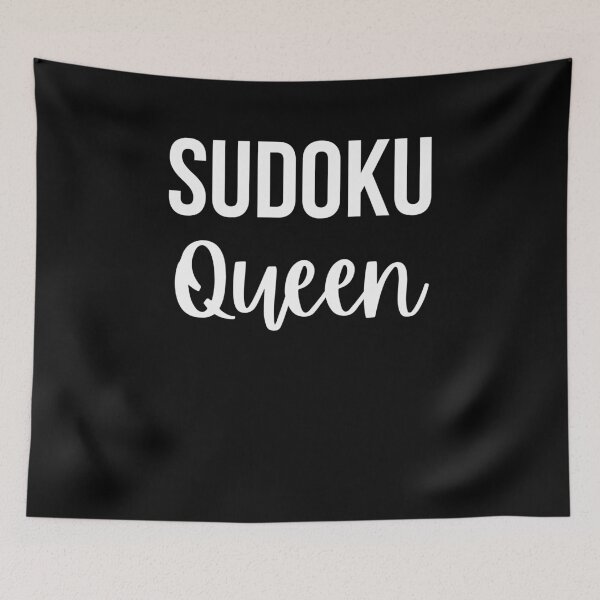 Item preview, Sudoku Queen funny Sudoku player humor cute designed and sold by snowry.