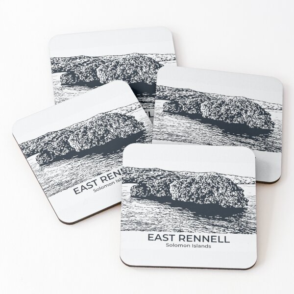 Item preview, East Rennell - Solomon Islands designed and sold by Lakeric Cityscapes.