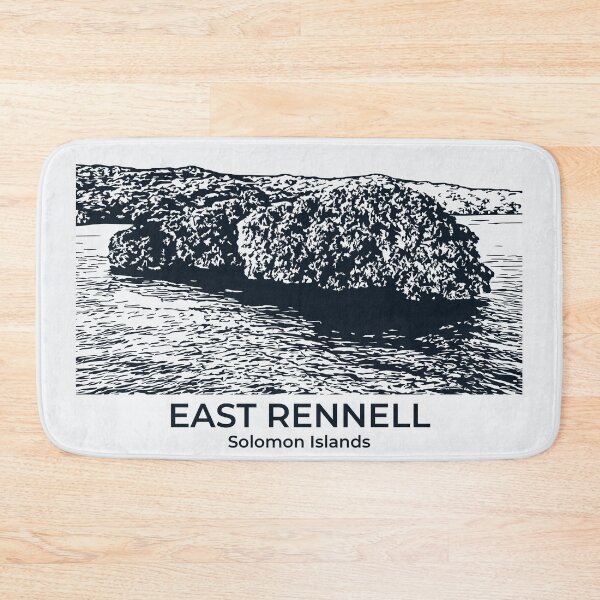 Item preview, East Rennell - Solomon Islands designed and sold by Lakeric Cityscapes.