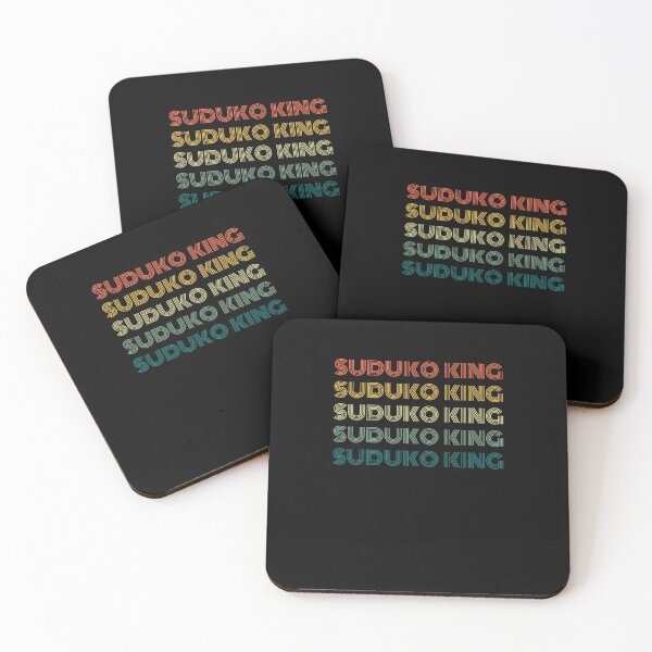Item preview, Sudoku King retro funny Sudoku saying humor designed and sold by snowry.