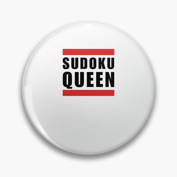 Item preview, Cool Sudoku Queen funny Sudoku humor designed and sold by snowry.