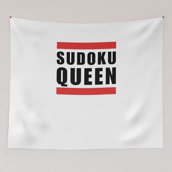 Item preview, Cool Sudoku Queen funny Sudoku humor designed and sold by snowry.