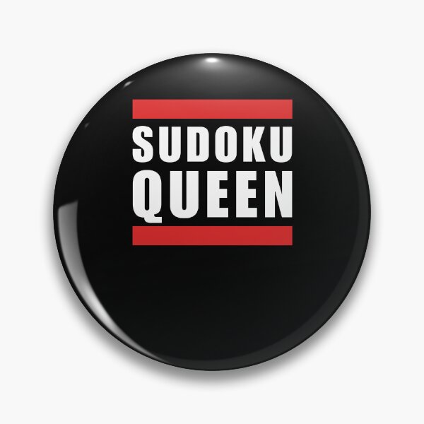 Item preview, Cool Sudoku Queen funny Sudoku humor joke designed and sold by snowry.