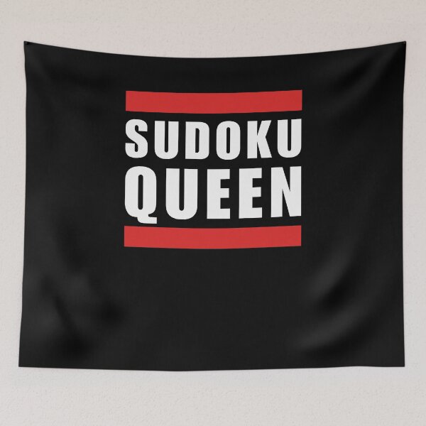 Item preview, Cool Sudoku Queen funny Sudoku humor joke designed and sold by snowry.