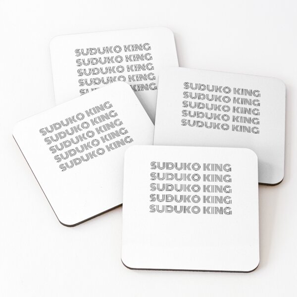 Item preview, Retro Sudoku King funny Sudoku saying humor designed and sold by snowry.