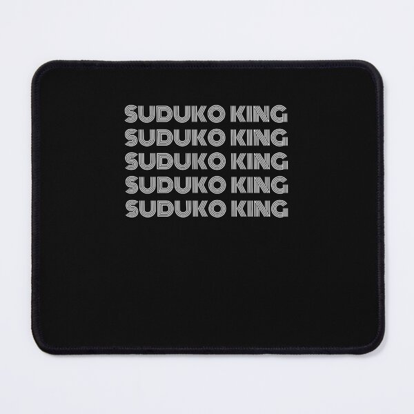 Item preview, Retro Sudoku King funny Sudoku saying humor joke designed and sold by snowry.