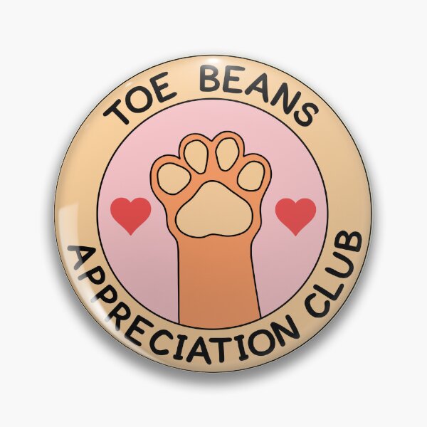 Item preview, Toe Beans Appreciation Club  designed and sold by nukartDesigns.