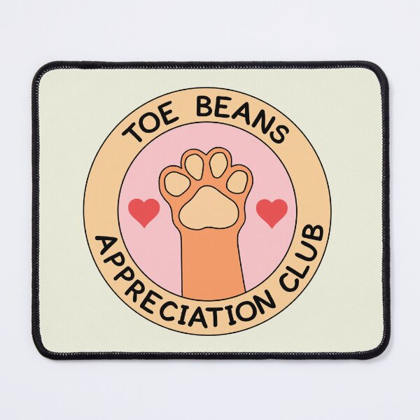 Item preview, Toe Beans Appreciation Club  designed and sold by nukartDesigns.