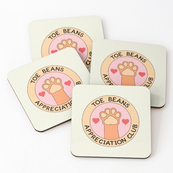 Item preview, Toe Beans Appreciation Club  designed and sold by nukartDesigns.