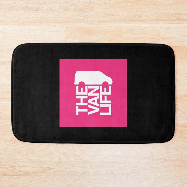 Item preview, The Van Life Logo : Pink box designed and sold by robnoble.