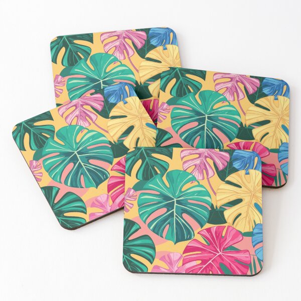 Item preview, Vibrant Monstera Leaf Pattern - Tropical Delight designed and sold by WeirdSketcher.