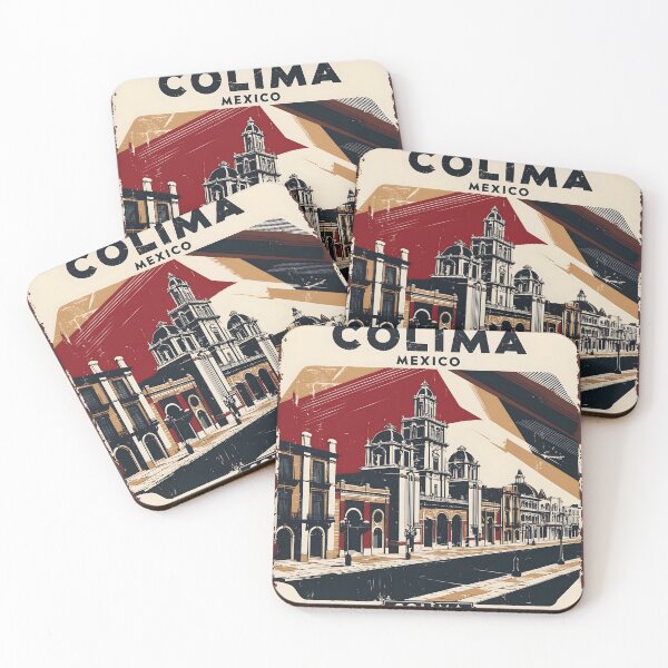 Item preview, Colima Mexico Vintage Travel Tourism designed and sold by TravelersGems.