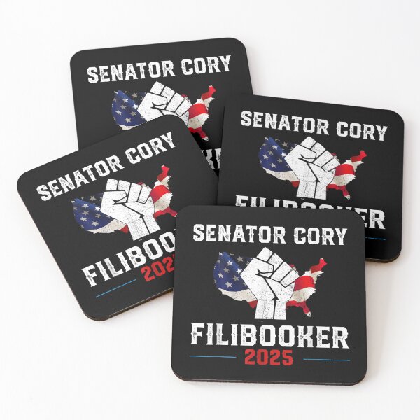 Item preview, Senator Cory Booker Filibuster 2025 designed and sold by Spaceslafr.