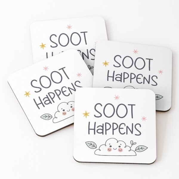 Item preview, soot happens designed and sold by Ismartista.