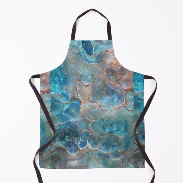 Item preview, Dreamlike mosaic pattern inspired by underwater themes designed and sold by PrettyDecor.
