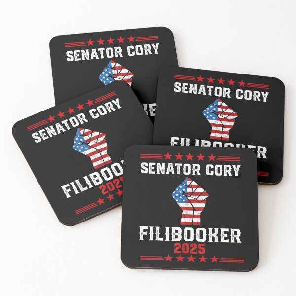 Item preview, Senator Cory Booker Filibuster 2025 designed and sold by Spaceslafr.