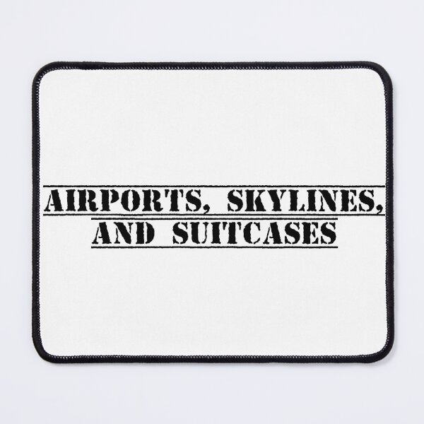 Item preview, Airports, Skylines, and Suitcases designed and sold by Ninjacatoff.