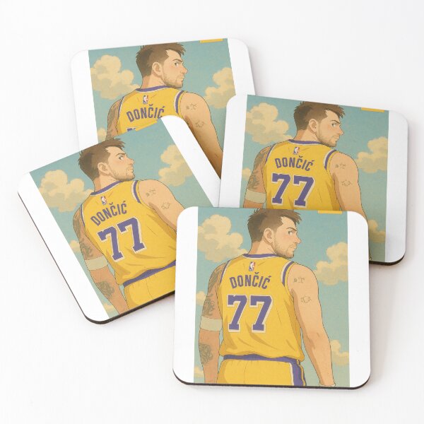 Item preview, Luka Doncic Ghibli Lakers Art designed and sold by ecdato.