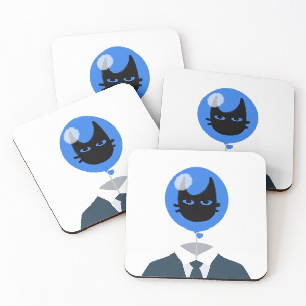 Item preview, furtoon series: marrk scout severance as a black cat lumon industries  designed and sold by Kyna Arts.