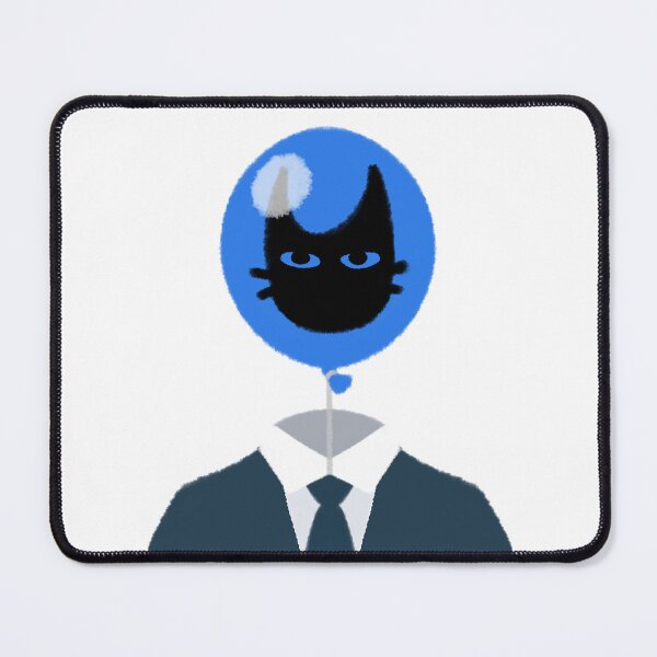 Item preview, furtoon series: marrk scout severance as a black cat lumon industries  designed and sold by Kyna Arts.
