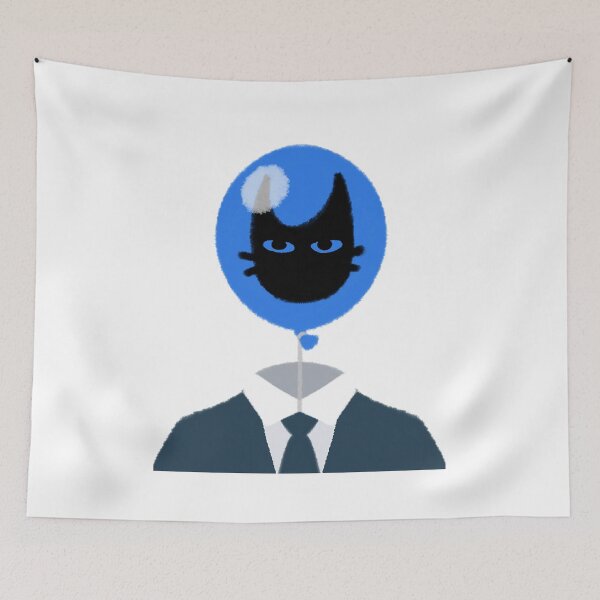 Item preview, furtoon series: marrk scout severance as a black cat lumon industries  designed and sold by Kyna Arts.