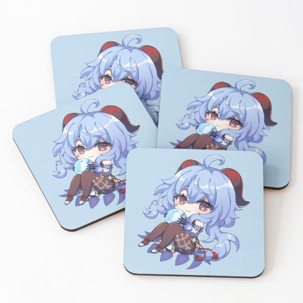 Aperçu de l'œuvre Chibi Ganyu - Genshin Impact créée et vendue par Kami-Anime.