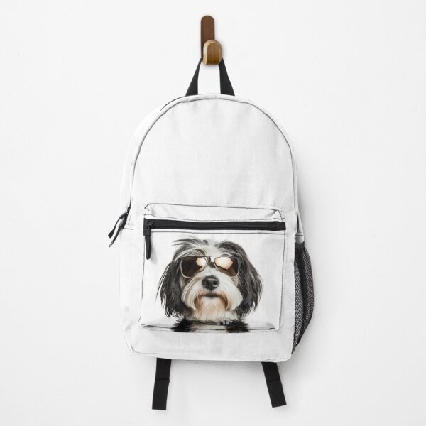 Item preview, Funny cool Polish Lowland Sheepdog Dog wearing sunglasses designed and sold by LazyOwlStore.