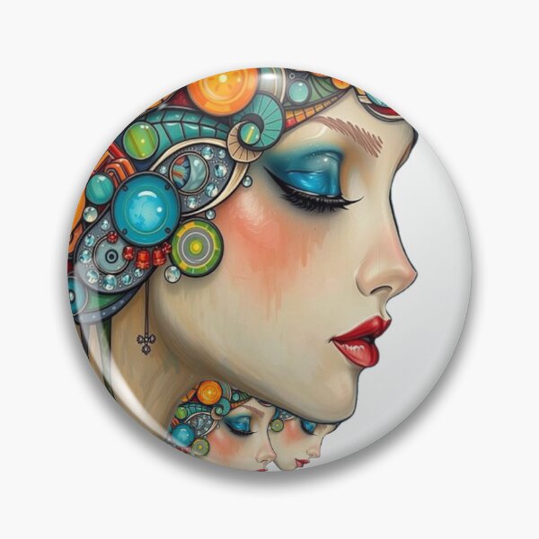 Item preview, Faces designed and sold by Sonia Jones Art.