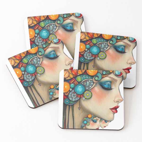 Item preview, Faces designed and sold by Sonia Jones Art.