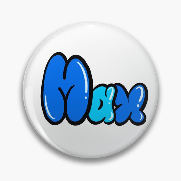 Item preview, Max - in Blue The top 10 best Personalized Custom Name gift ideas for boys and men Max designed and sold by Artonmytee.