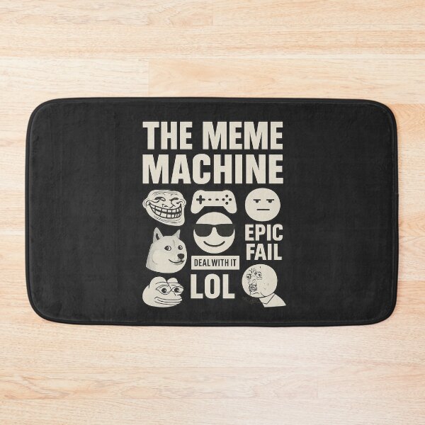 Item preview, The Meme Machine - Internet Culture Collage designed and sold by Bratak.