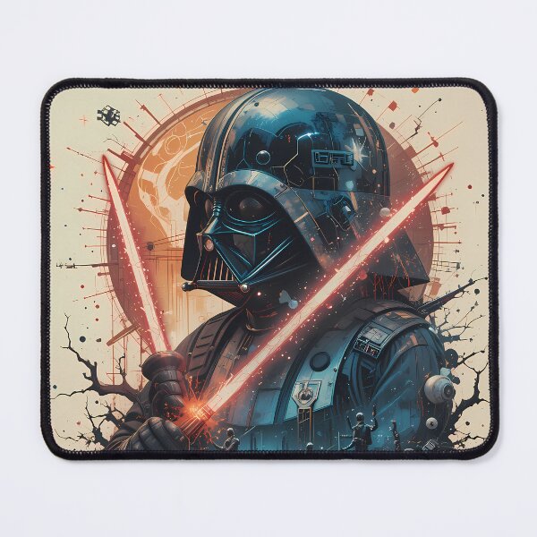 Item preview, 3  Star Wars Darth Vader Sith Lords Lightsaber Art designed and sold by ART ATTACK ZONE.