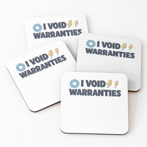 Item preview, I Void Warranties - Tech Rebel designed and sold by FitEnvy.