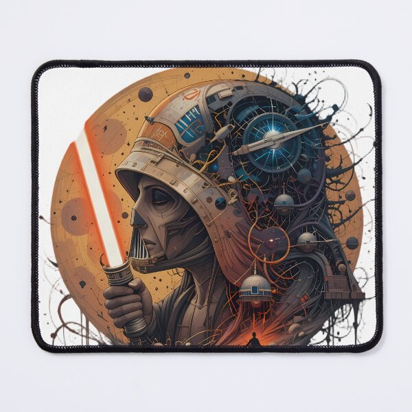 Item preview, 6 Star Wars Darth Vader Sith Lords Lightsaber Art designed and sold by ART ATTACK ZONE.