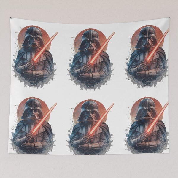 Item preview, 7 Star Wars Darth Vader Sith Lords Lightsaber Art designed and sold by ART ATTACK ZONE.