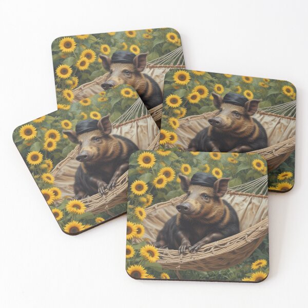 Item preview, Boar in hammock designed and sold by GasconyPassion.