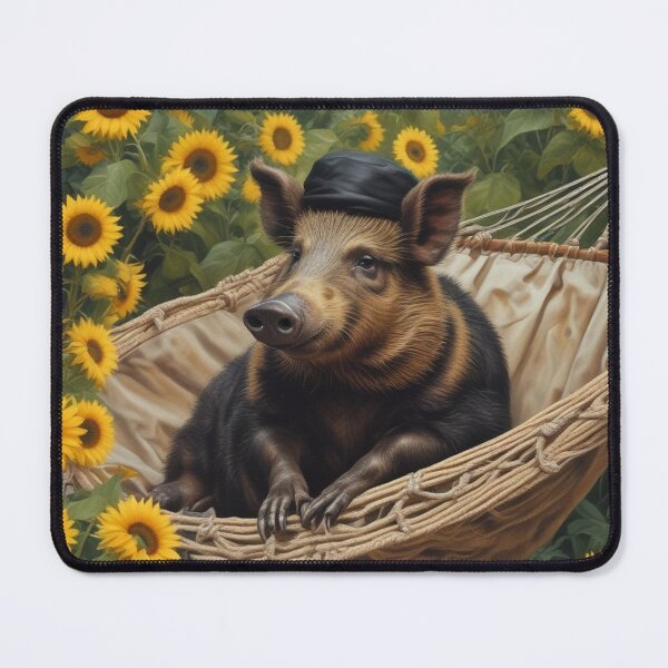 Item preview, Boar in hammock designed and sold by GasconyPassion.