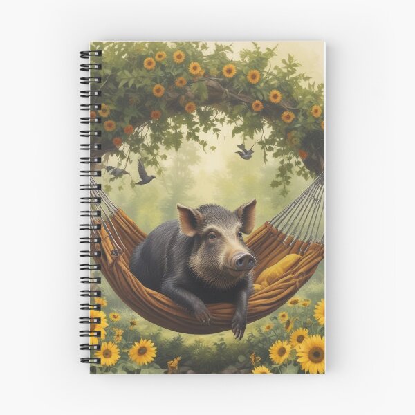 Item preview, Boar in hammock designed and sold by GasconyPassion.