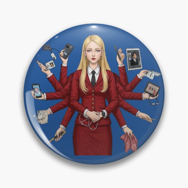 Item preview, Multi-tasking working women（Inspired by the Thousand-armed Avalokitesvara Bodhisattva） designed and sold by SammyMorry.
