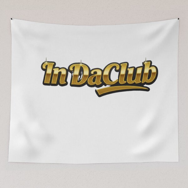 Item preview, In Da Club - Hip-Hop Throwback designed and sold by FitEnvy.